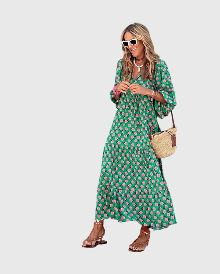 Jennifer | Boho Maxi Dress