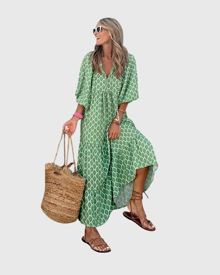 Jennifer | Boho Maxi Dress