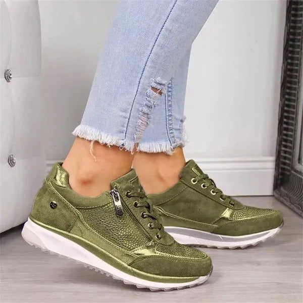 Claire™ | Zip-Up Comfort Sneakers