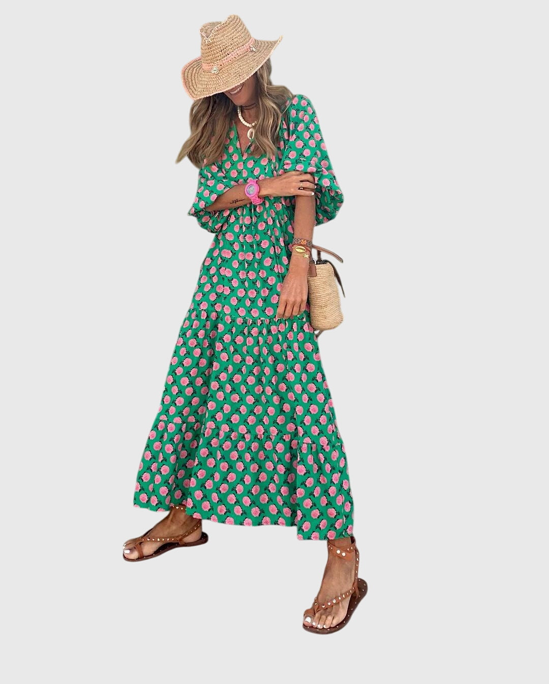 Jennifer | Boho Maxi Dress