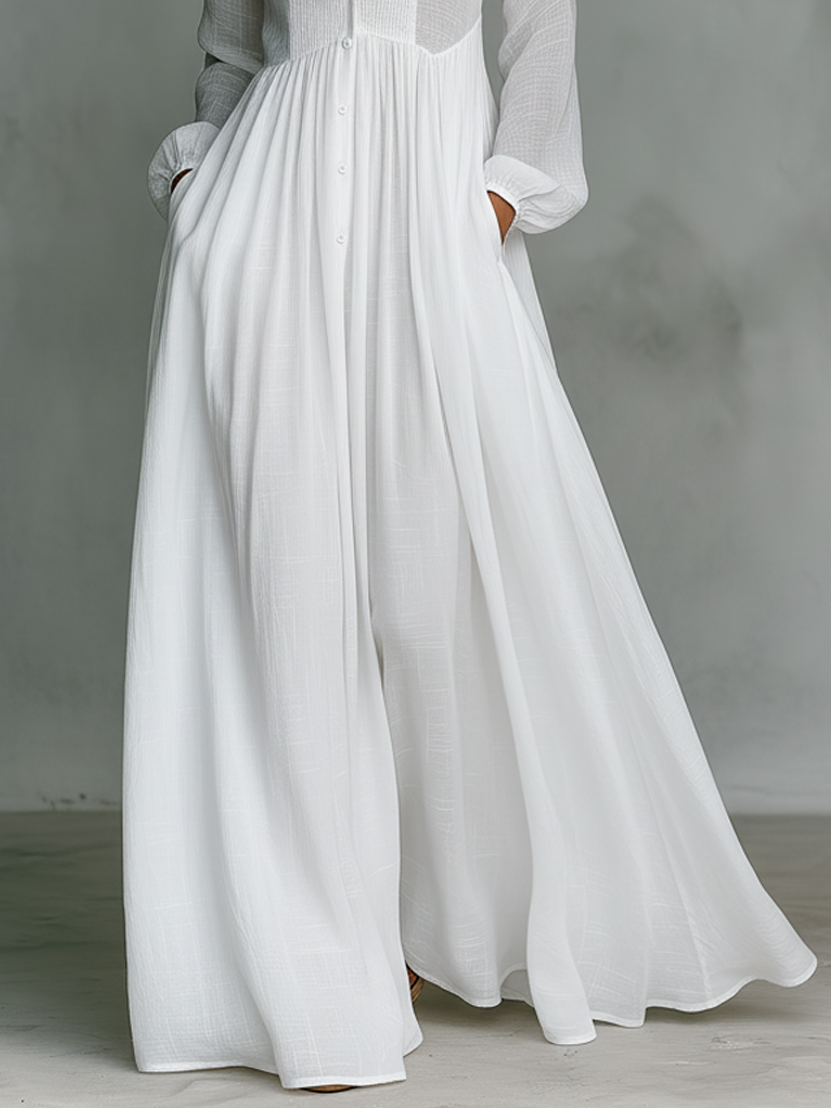 Veronica | Maxi Minimalist Dress